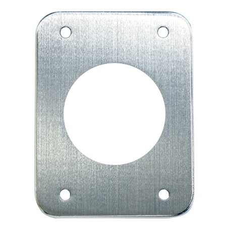 Tigress T-Top Aluminum Backing Plates - 5" x 6-1/2" x 1/4" - Pair 88932